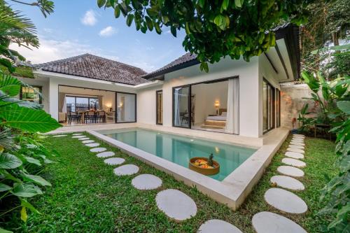 Niki Villa-Panoramic Temple Views in Ubud
