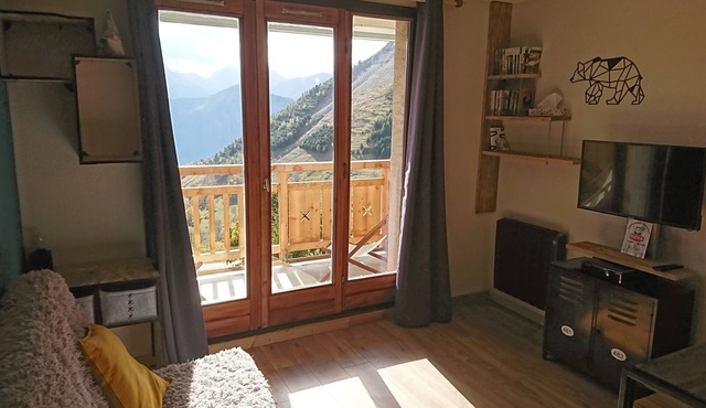 Nilak, Appart design, south, alpe d huez, 4P, wifi