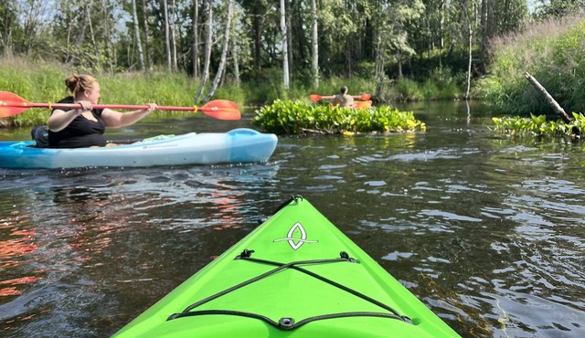 Nine private acres - Sleeps 8 comfortably - expandable to 18