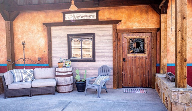 nnEscape to a cozy, four bedroom two-bath retreat on a beautiful working ranch!