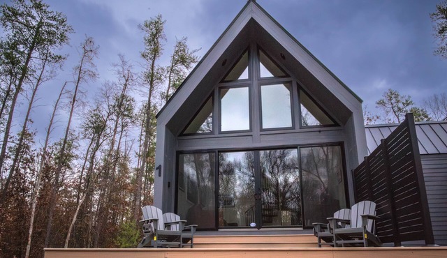 nNew Modern Chalet in the Woods - 1 Near Rivers, Trails & Lake Michigan