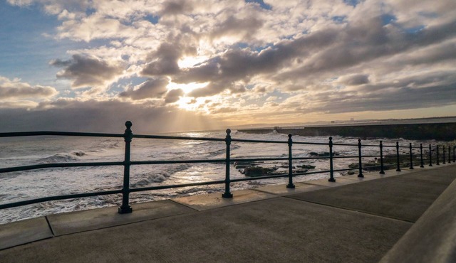 NO.20 THE HEADLAND, pet friendly, with open fire in Hartlepool