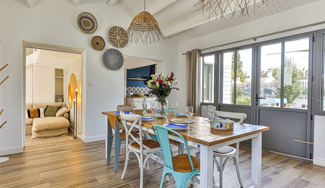 Noirmoutier-le vieil Charming house with enclosed garden 300m from the beach