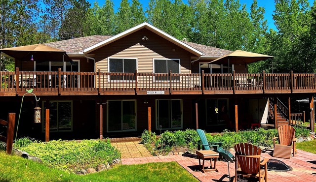 Nokomis Chain Home w/wd, firepit, dock, on trails