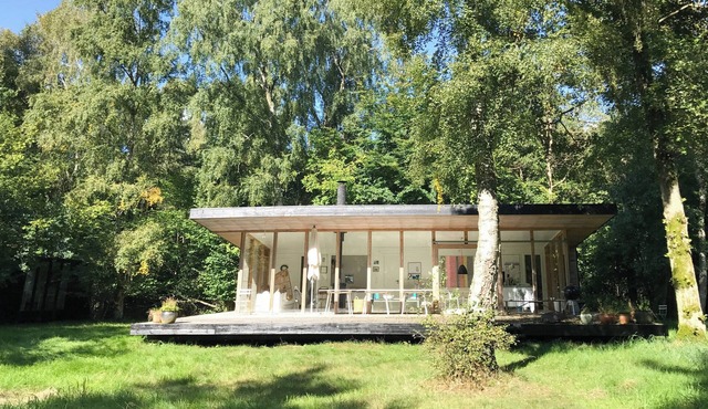 Nordic architecture by panoramic Arresø
