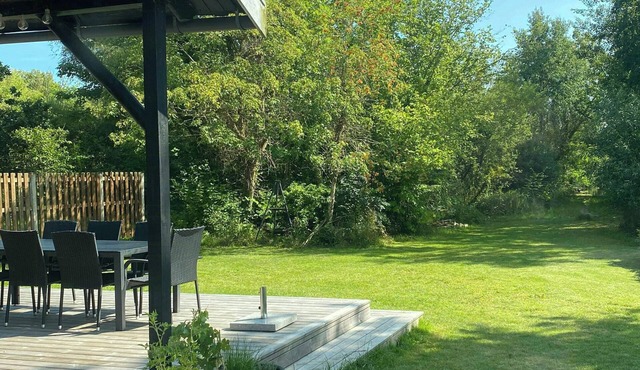 Nordic-style summer house with private lake