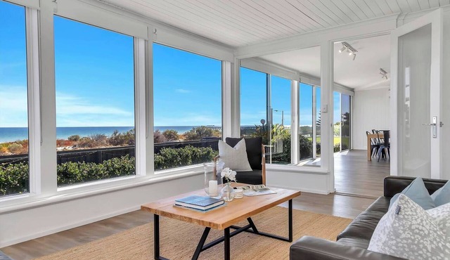 Norfolk on the Esplanade Steps to Grange Beach