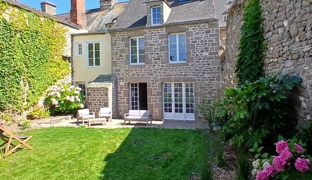 Norman charm, a stone's throw from the port of Barfleur, Val-de-Saire, Normandy.