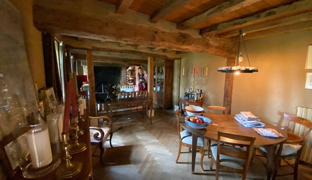 Norman cottage with sauna, fireplace and garden
