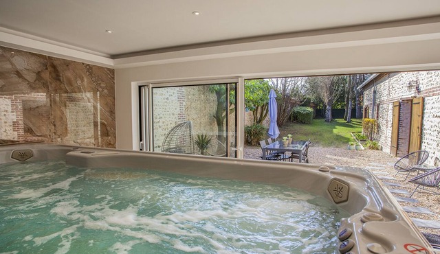 Norman house in Honfleur with private swim spa