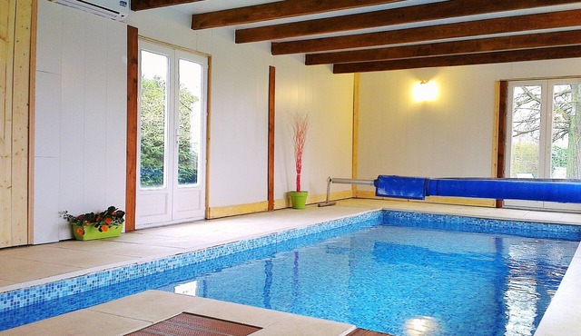 Norman house with heated indoor pool