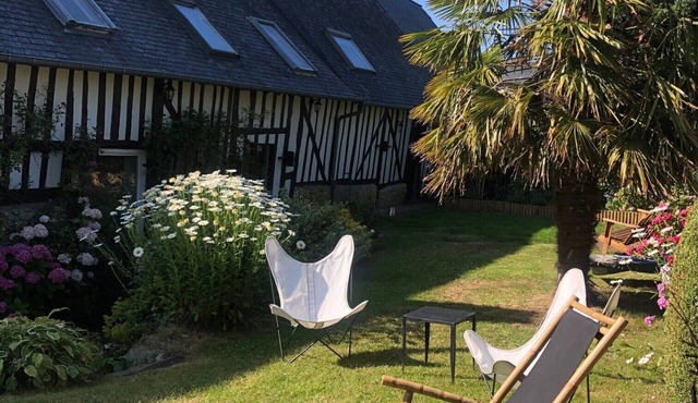 Normandy house on the heights of Honfleur