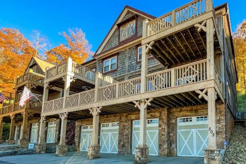Norris Lake Getaway Sleep 10 Views Deck Boat Slip