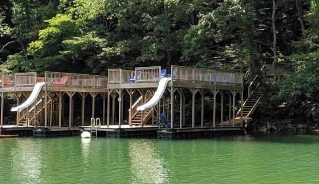 Norris Lake with views of the Jump Bridge!