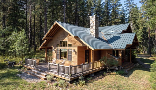 Norsk Hus, 3-Bedroom Lodge w/fireplace in Mazama