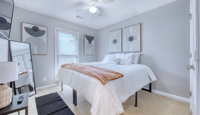 North Columbus, Fire Pit, 15 mins to Fort Benning