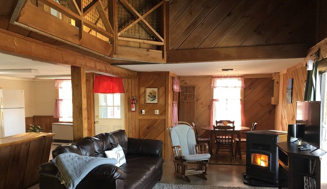 North-eastern Maine near Piper pond, (Abbot) snowmobile trail easy access to ITS