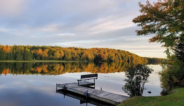 North Fork Flambeau River near Park Falls, 3BR, 1BA country home, on ATV route.