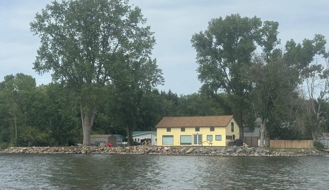 North Sandy Pond Lakehouse with dock and hot tub
