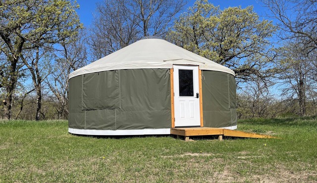 North Star Yurt at Whiterock Conservancy