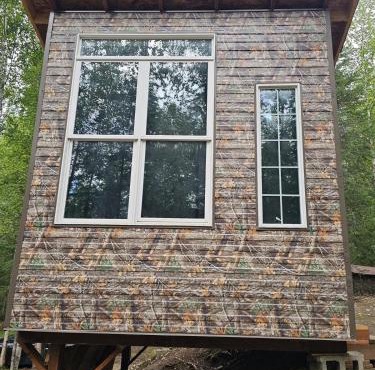 Northern Lights Camo Cabin #4