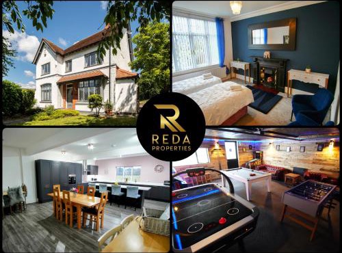 Northfield Cottage, Games & Arcade Room, Dog Friendly HS2, NEC, BHX, M42, Family Gatherings, Contractors, Hot Tube Hire Optional