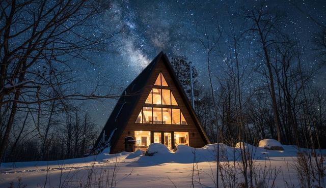 Northwoods A-Frame Cabin Near Itasca State Park