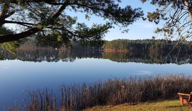 NORTHWOODS cabin. Fish hunt snowmobile Family reunion destination