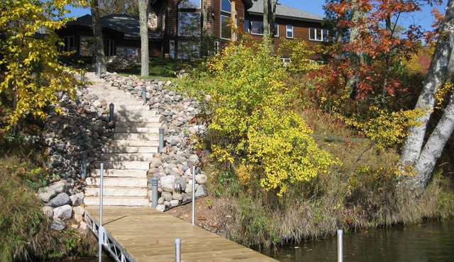 Northwoods Luxury Home on Peaceful Little Arbor Vitae Lake