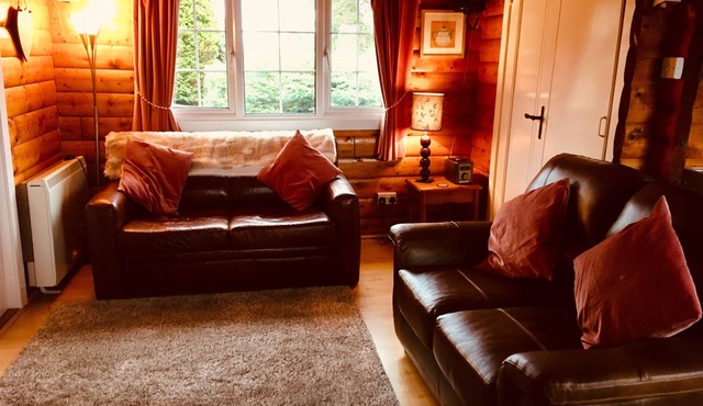 Norwegian log cabin Snowdonia National Park