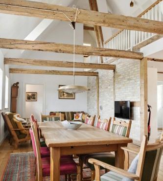 Nostalgic Charm In A Yellow Timber House