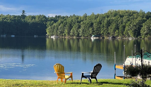 Nostalgic North Two Lake Retreat on a Crystal Clear Lake in Lake Tomahawk, WI