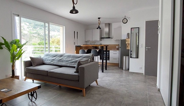 Nouveau - Résidence A Casetta - F2 Neuf Avec Terrasse à - 8 mn de la Plage