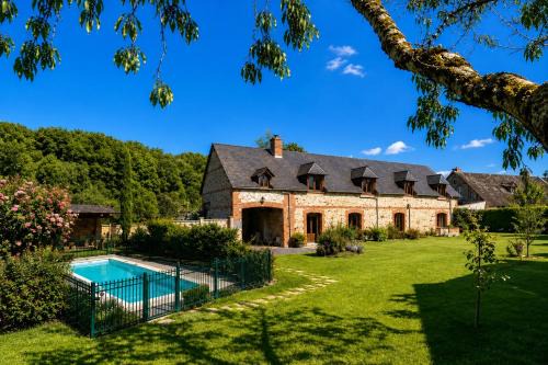 Nouveauté 2026 piscine chauffée - Le gîte de SoleilMapou pour 12 personnes en Normandie près de Fécamp et d'Etretat, idéal grandes tribus, vous pouvez me contacter sur Les gîtes de SoleilMapou