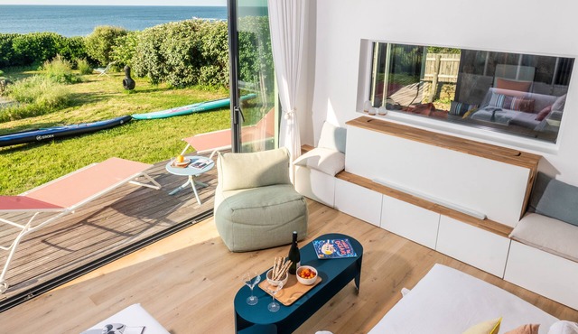 Nouveauté : Villa Ponant à Doëlan, Prestations « Wellness » Face à L'océan