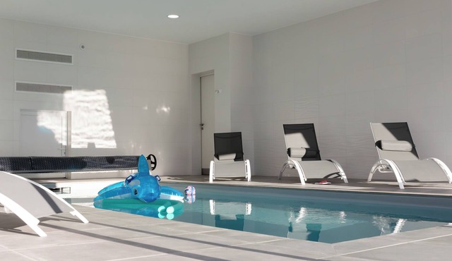 Nouvelle Villa Azenor vue mer Avec Piscine Intérieure Toute L'année À100m mer