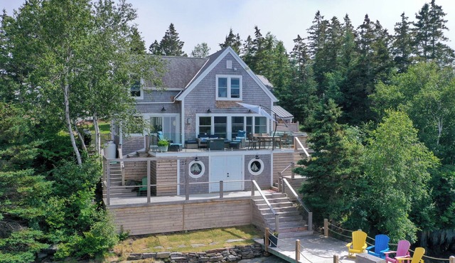 Nova Scotia waterfront retreat with sauna and hot tub!