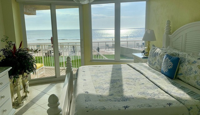 NOW AVAILABLE 5/16 - 5/23/26#101 First Floor, Direct Ocean Front, 3 King Beds,