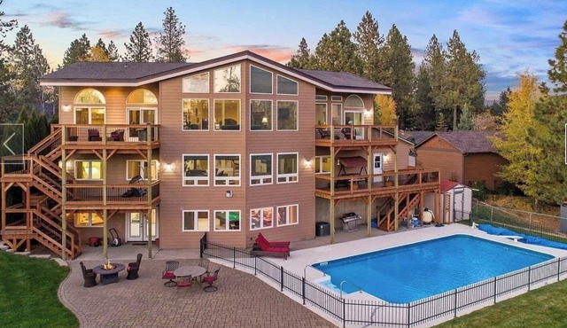 Now Open! Pure Relaxation · Breathtaking Views · Sunny Yard · Pool · Gym · Bar