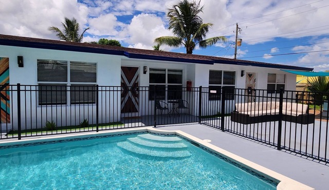 nPrivate & cozy Studio. Great location, Private Pool at the villa&Near the beach