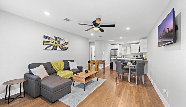Nr Zoo, Med Center Comfy Apt | Fire Pit Games BBQ
