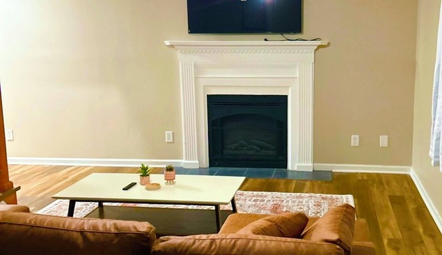 nSpacious 3BR Townhome, Private Gated Patio, Coffee Bar & Blackout Comfort