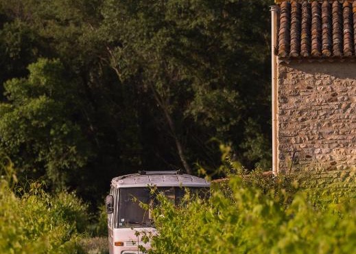 Nuit insolite au milieu des vignes