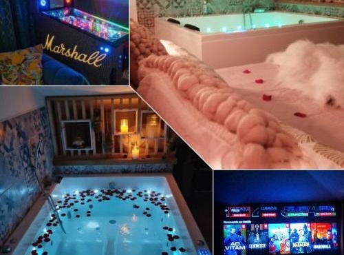 Nuit Romantique, Spa, Champagne, Cinéma, Flipper - Escapade Veyloise