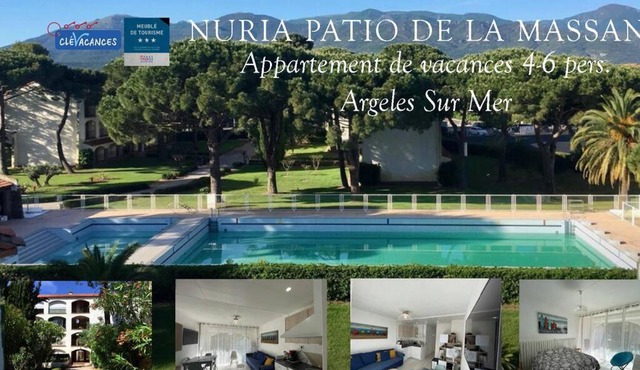 Nuria Superbe Meublé 3* avec loggias 250m des plage