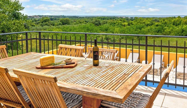 nVilla Umag Istria sea view private pool 3 bedrooms and garage by Rentistra