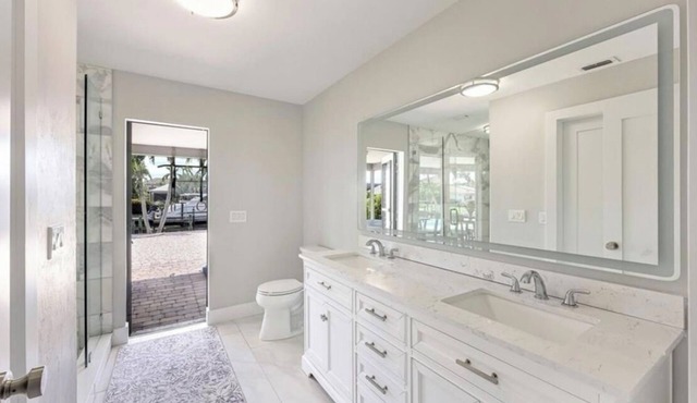 nWatch dolphins and manatees from your backyard absolutely amazinG