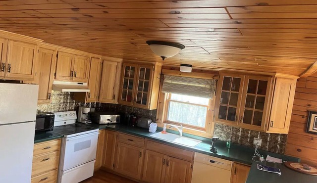 nWelcome to Mossy Back Lodge!nnCome stay up in this north woods hideaway!