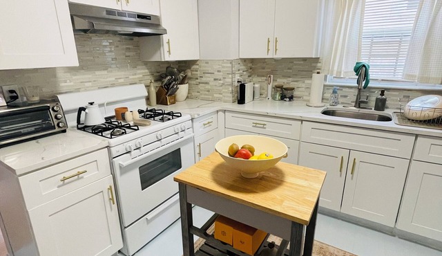 NY Presbyterian, US Open, CitiField : 1-bedroom apt w/Patio in Flushing East