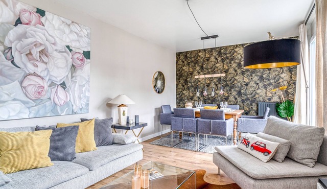 Nymphéa – Élégant duplex avec balcon, à deux pas du centre de Nantes